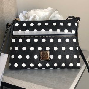 Authentic Dooney & Bourke Polkadot Crossbody bag